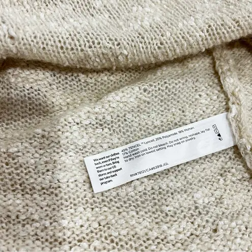 Eileen Fisher  Mohair Tencel Lyocell Polyamide Size Small Petite Cream Sweater thumbnail 6