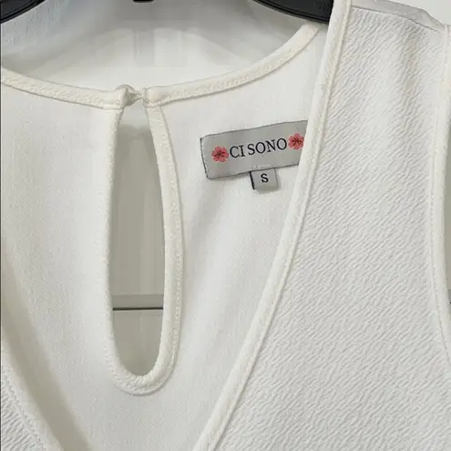 Cavalini Ci Sono Woven Striped Jumpsuit