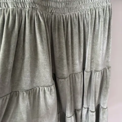 Baltic Born Smocked Velvet Bliss Dress XL Dusty Sage | Feminine Whimsy Coquette