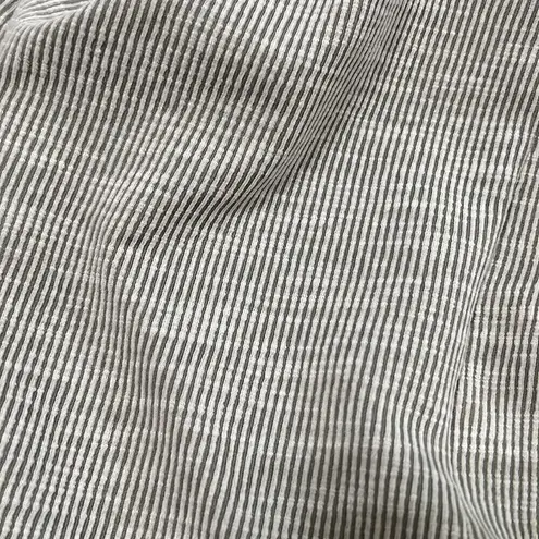 Donni Ribbed Lightweight Open Front Cardigan in Light Grey One Size NWT Gray