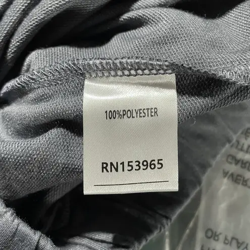 Area Stars New Wide Leg Knit Pants Pull On High Rise Long Pant Grey Size Large