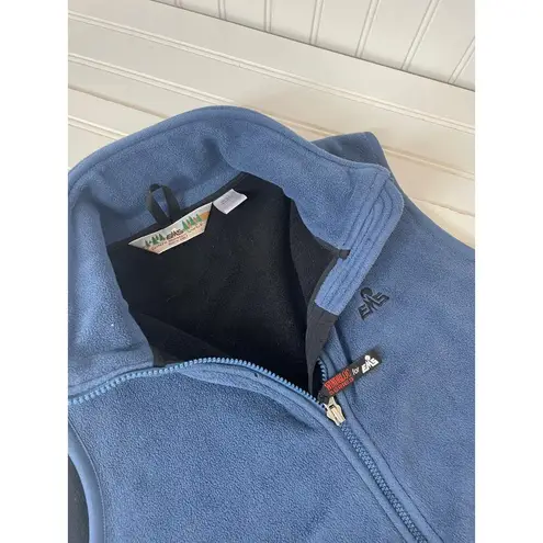 EMS Women’s Blue Full Zip Vest And Beanie Hat Outdoor Comfy Bundle Size S