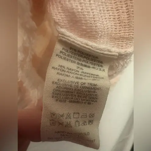 Free People  Hey There Sunrise Tank Size Medium Gingham Pink Gauze Flowy Top