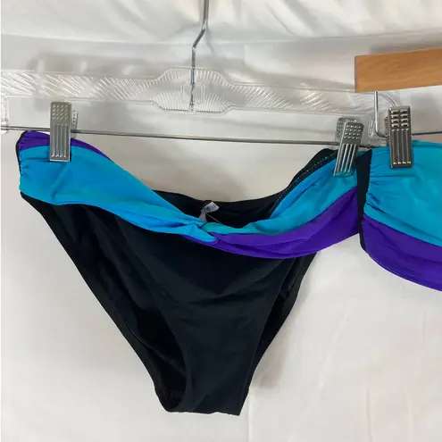 Bleu Rod Beattie Bleu Rod Bettie Twist Detail Bikini Set Size Small