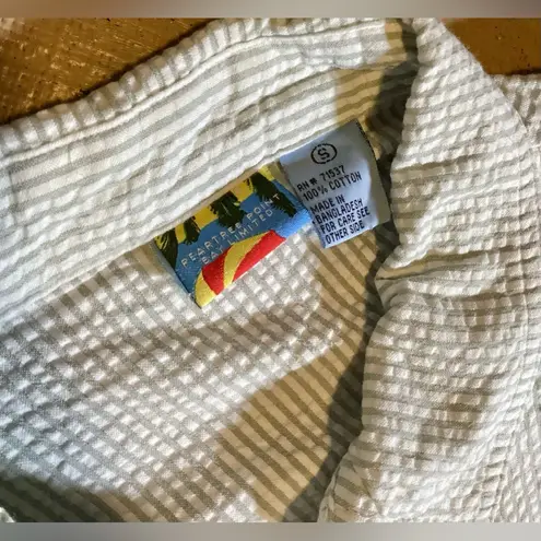 Vintage 90’s Lightweight Summer Capri/Jacket Set small/medium *flaws White