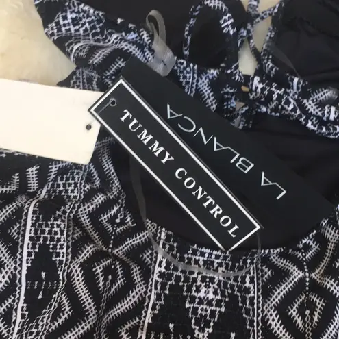 La Blanca  Plunge Tummy Control Swimsuit