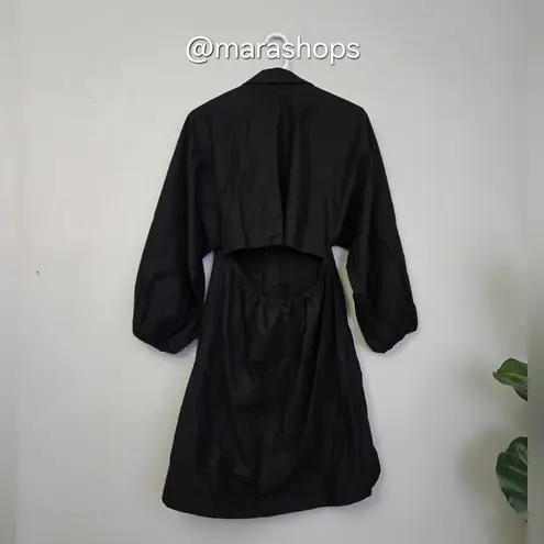 Modern Citizen Clara Open-Back Button Down Dress