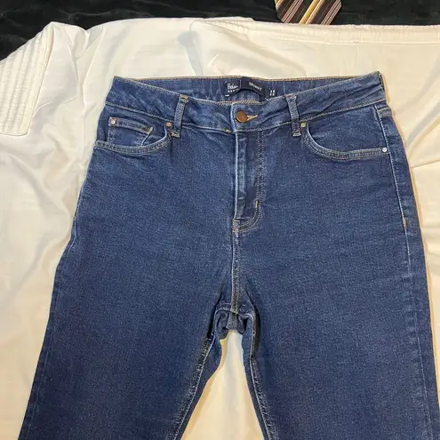 Boden USA Boden Womens 27 Skinny High Rise Dark Blue Denim Jeans Classic Stretch Casual