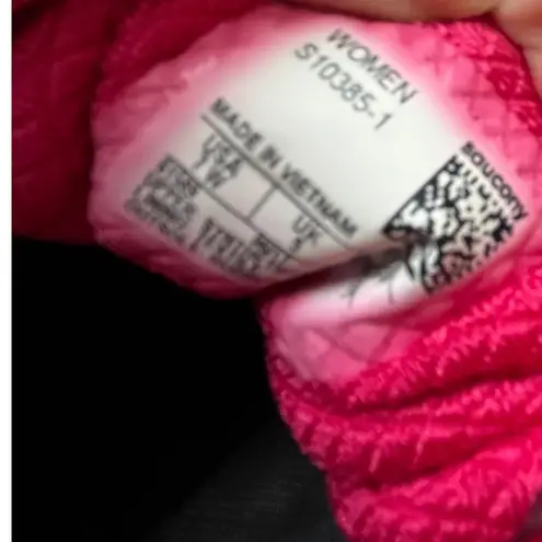 Saucony Echolon Running Shoes Women's Gray Red Athletic Sneakers Size 7W