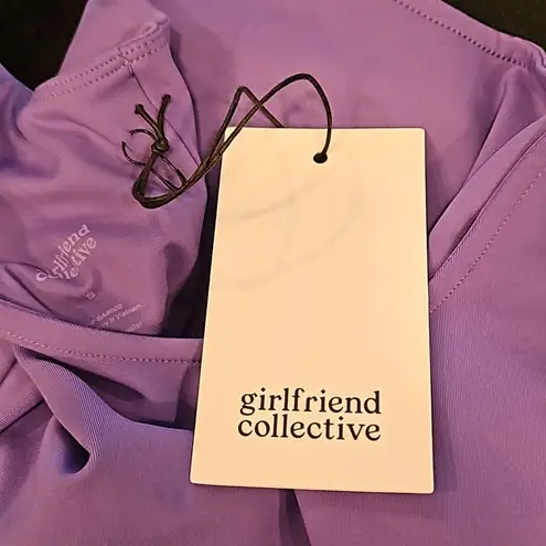 Girlfriend Collective 💕💕 Bike Unitard ~ Wild Iris Purple Small S NWT