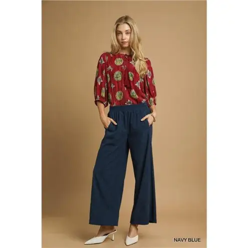 Umgee ✨NWT  Wide-Leg Corduroy‎ Pants