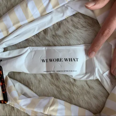 We Wore What Shortbread Buckle Bikini