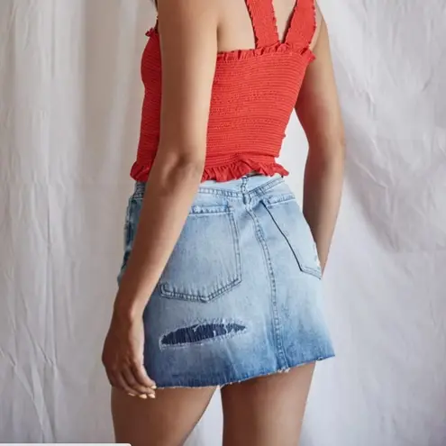 Pistola Lolita Skirt Denim Cut Off Dizzy