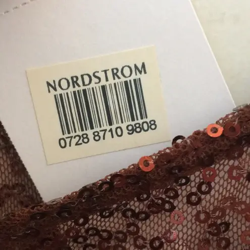 H.I.P. FINAL MARKDOWN Ladies’ NWT Sequined Mesh Tank Top w/Lingerie Straps (S)