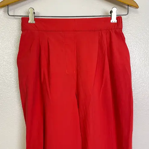 Lululemon Your True Trouser Pants Womens Size 4 Red Pull On Crop Stretch 24"