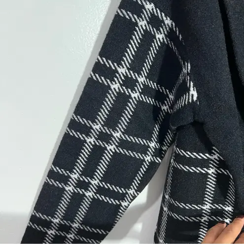 Kut From The Kloth Stitch Fix Kut From The‎ Kloth Azalea Houndstooth Plaid Coat Black/White Medium - Image 9