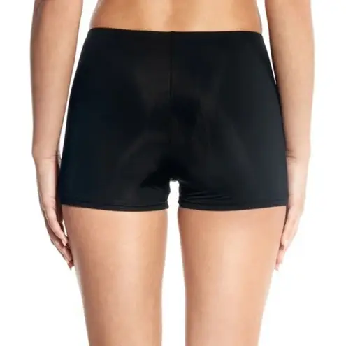 BETH RICHARDS Bondi Swim Short Shorts Size Extra Small NWT High Waist Hot Pant Black