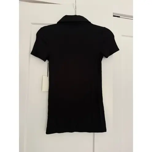 $124 New Splits59 Talia Ribbed Polo