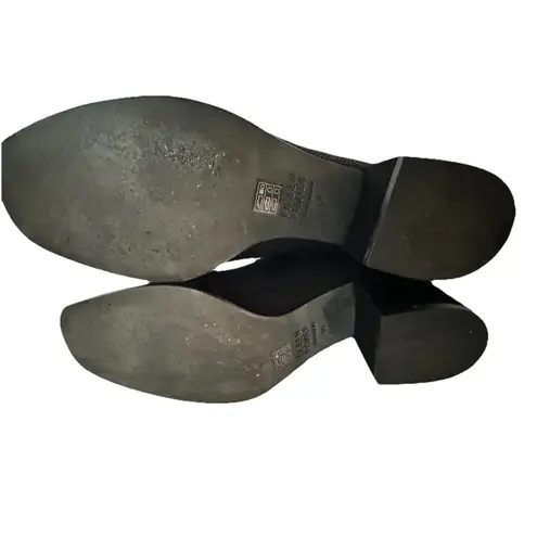 Eileen Fisher  Dahlia Knit Stretch Block Heel Ankle Booties Shoes Black Size 10