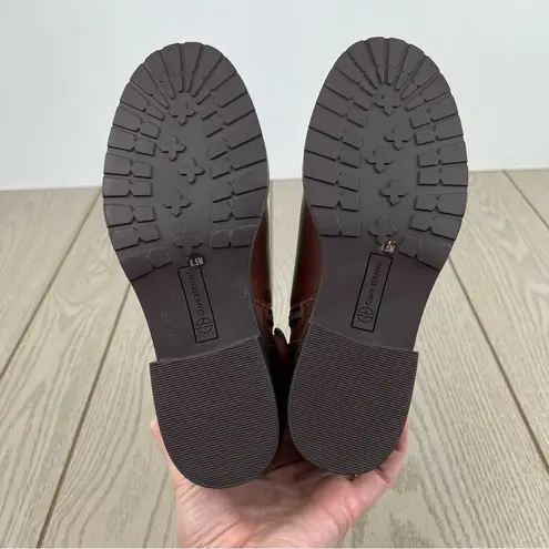 Giani Bernini Women's Becca Memory Foam Buckled Booties 6.5M Mocha Brown $100