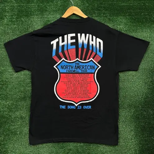 The Who The Song is Over Farwell Tour Rock Band T-Shirt Size Large