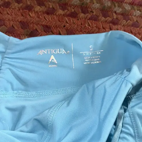 Antigua BABY BLUE RUCHED FRONT GOLF TENNIS PICKLEBALL SKORT SKIRT