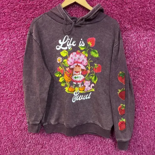 Strawberry Shortcake and Custard Life is Sweet Hoodie M