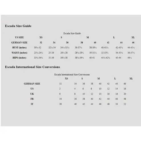 Escada Women’s Designer Black Wool Knee