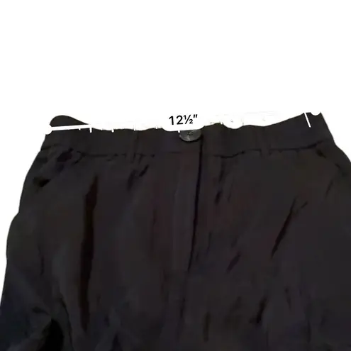 Joie Black High Rise Tapered Leg Cargo Ankle Pants Sz XS