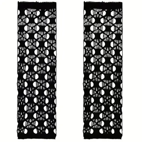 Black Hollow Out, Elegant Decorative Arm Cover, Leisure Style Fingerless Sleeves