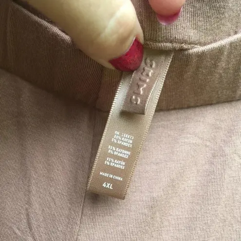 SKIMS Women's Knit Sleep Pants Light Brown Plus Size 4X