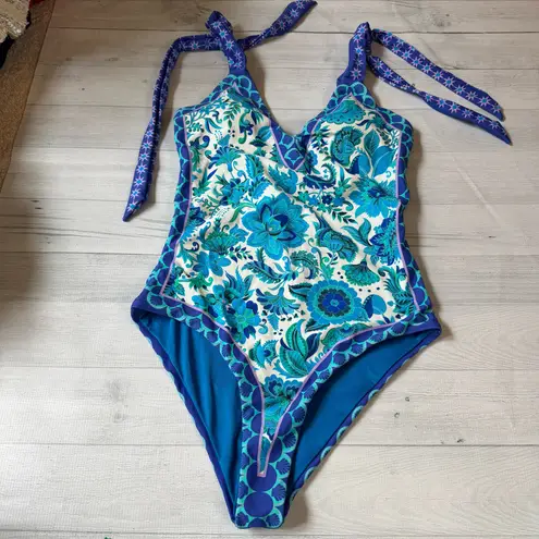 Beach Riot Akira One Piece Swimsuit Royal Riviera Blue Small