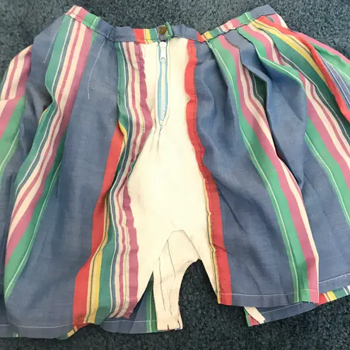 Rainbow Pride Pleated High Waisted Skirt Multiple