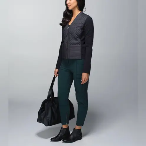 Lululemon  Cardigan & Again Jacket Coat Black Rare 2014 Edition – NWOT Size 6