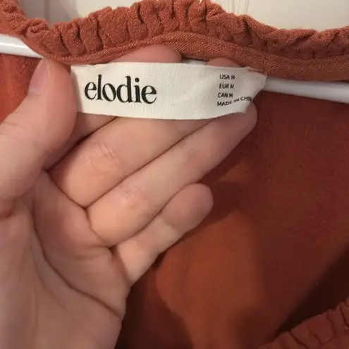 Elodie Orange mini dress - Image 2