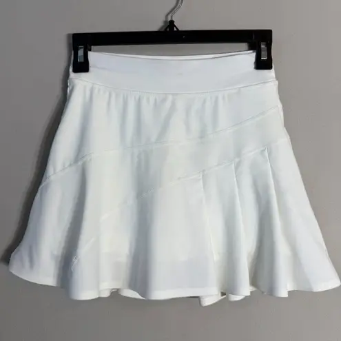 Sweaty Betty Grand Slam Tennis Skort Womens XXS White Active Workout Travel NWOT