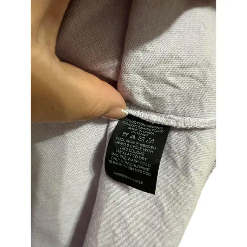 WSLY Bowery Boxy‎ tee lavender short sleeve crop top size XS $70 Purple - Image 5