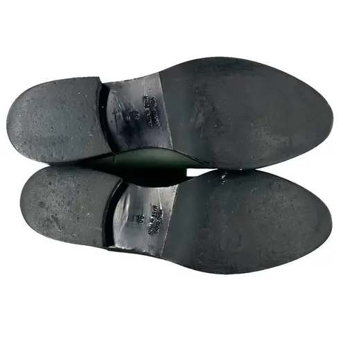 Theysken's Theory Forest Green Leather Chelsea Ankle Boots Size 39