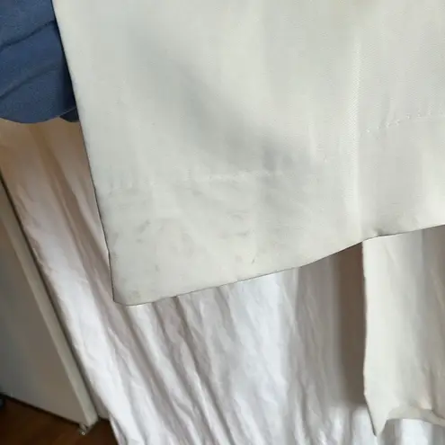 AYR The Gloss Pant Double Tassle Waist Wide Leg Flowy Pleated Trouser