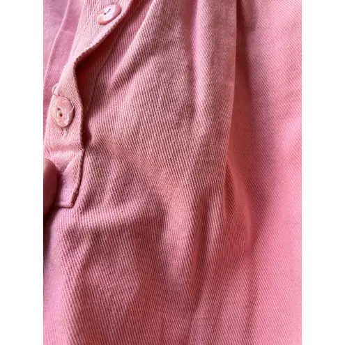 Vintage Prarie Aline Pink Skirt Cottage Core XS Cotton Feminine Coquette Twee