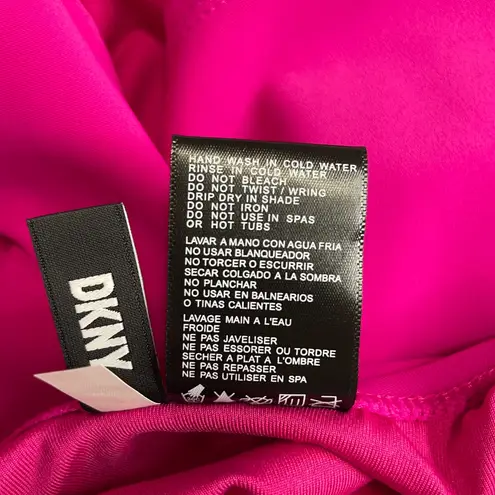 NWT - DKNY - Women’s Pink Tankini Swim Suit Set - Size X Large