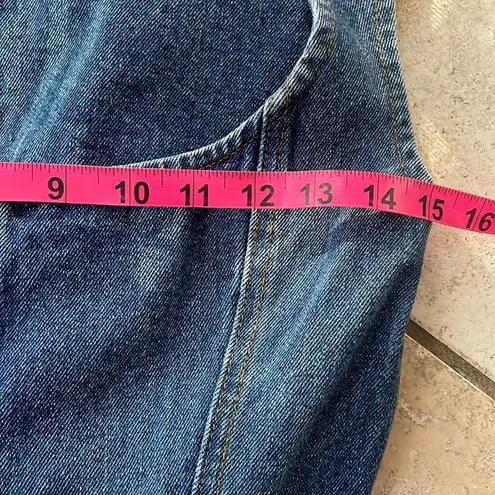 Solace London Lewis Asymmetric Paneled Denim Dress