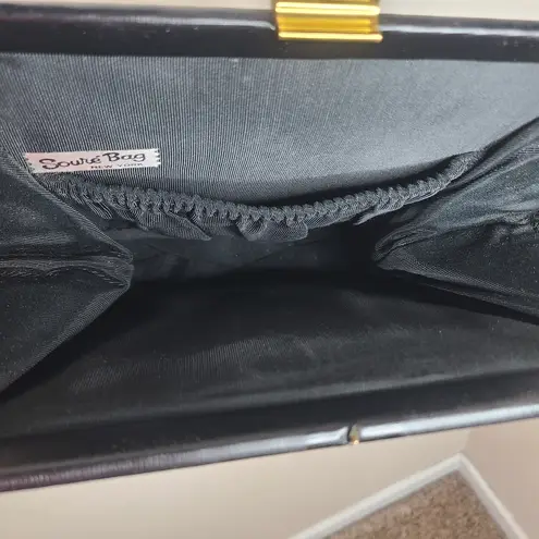 Vintage Soure New York Tapestry Handbag Purse 50s MCM Tan