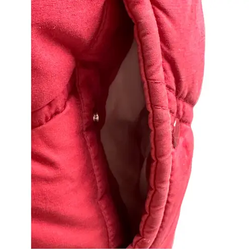 Obermeyer Red Vintage Puffer Skiwear Ski Vest Womens Size L Outdoors Skiing