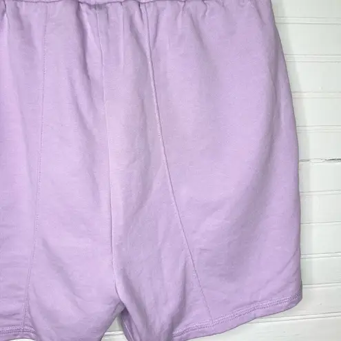 Sweaty Betty  Women's After Class Shorts Lilac Purple Size 4 High Waist