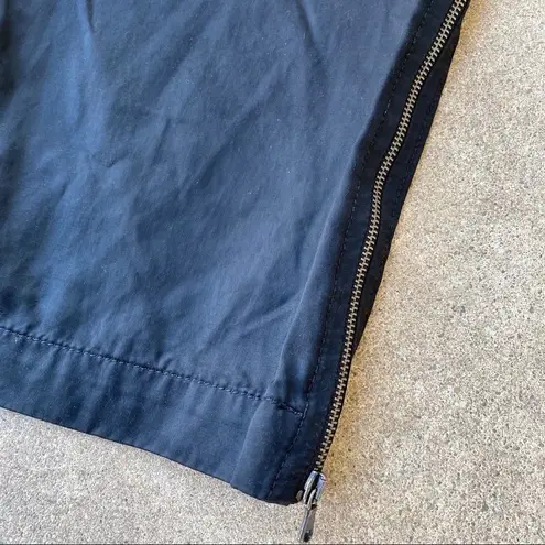 Patrizia Pepe Firenze Black Zip Pocket Skirt Size 6