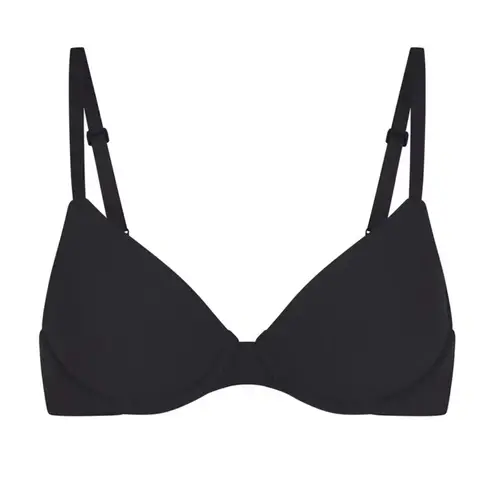 SKIMS $54 Retail NWOT Fits Everybody T-Shirt Bra - Onyx