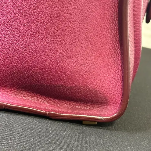 CELINE Baby Drummed Calfskin Micro Luggage Bag