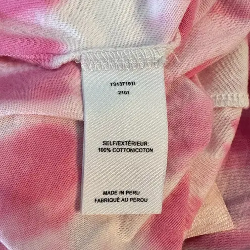 Derek Lam 10 Crosby Teddie Pink Tie Dye T