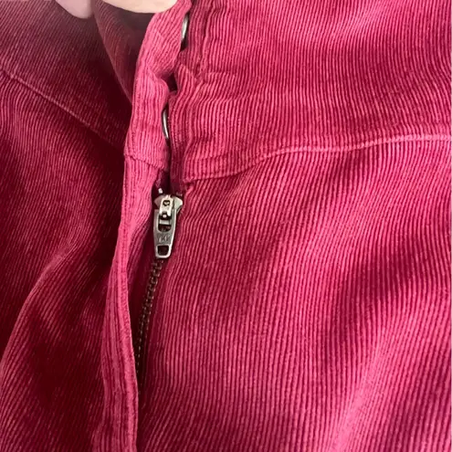 Rebecca Minkoff Burgundy Skirt ‎ Corduroy Mini Skirt Size 8 Fall Frolic Après-Ski